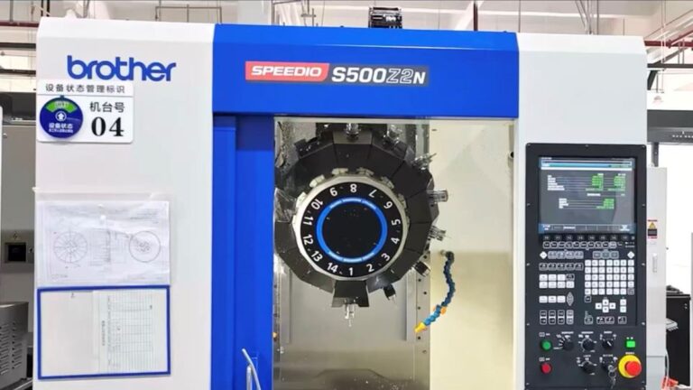 CubeMars製造工場に導入されたBrother製SPEEDIO工作機械